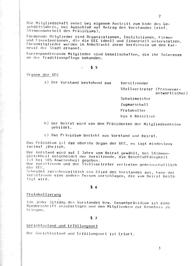 Satzung von 1991 - Seite 2